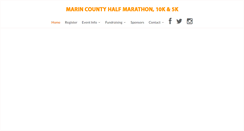Desktop Screenshot of marinmarathon.com